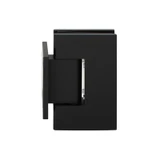 CGEN574, 5 Degree Pre-Set, Wall Mount Short Back Plate Hinge for Frameless Shower Door — CGEN574