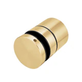 1-1/2" Ø Diameter Standoff, Adjustable Round Standoff for Glass Railing, Stainless steel 316 — CS0A1122 — 1-1/2" — Brushed Gold