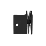 CSGC037, Fixed Panel Square Clamp With Leg for Frameless Shower Door — CSGC037