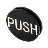 CRPP2, 2" Round Push/Pull Disc Set with 3M VHB Tape Applied — CRPP2-MB — Matte Black