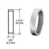 DRA256,CRL .256" Straight Cylinder Ring — DRA256SA — Satin Anodized