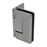CC0L044, Wall Mount Offset Back Plate Shower Door Hinge — CC0L044