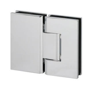 CV1E380, Adjustable 180 Degree Glass to Glass Hinge for Shower Door — CV1E380