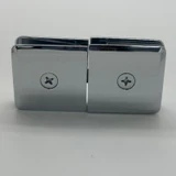 CBGC188 Beveled 180º Glass to Glass Movable Transom Shower Door Clamp — CBGC188