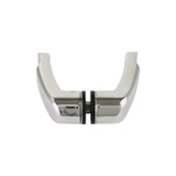 CLPOF， Offset Mount Mid-Post for Ladder Pulls (1 Set) — CLPOF — Polished Stainless Steel