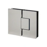 CEL180, Heavy Duty Adjustable Glass-to-Glass 180° with Cover Plate Hinge, For 3/8"~1/2" Glass — CEL180PN