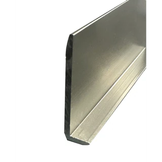CL902,Brushed Nickel, 1/4" Aluminum L MOLDING Extrusion — CL902