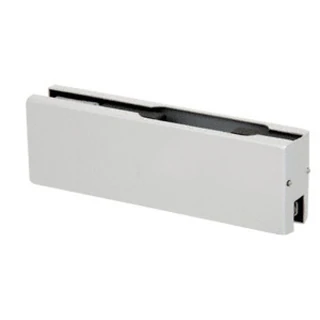 AMR201,CRL Top or Bottom Patch Fitting - Less Insert — AMR201A — Satin Anodized