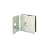 CSGC037, Fixed Panel Square Clamp With Leg for Frameless Shower Door — CSGC037