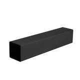 CST4040-19FT, Square Handrail Tube 19ft Length, 1-1/2" x 1-1/2" x 1/16", SS316 Tube — CST4040-19FT — Matte Black