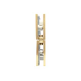 CSB180A, Square 180º Glass to Glass Movable Transom Shower Door Clamp — CSB180A