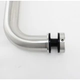 CM16512, Singled Side, Ø 1"X 12"(CTC), Solid Aluminum Straight Pull Handles. Clear Anodized — CM16512-AL — Clear Anodized