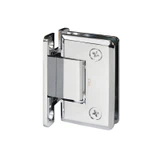 CP1N537, 5 Degree Pre-Set Wall Mount 'H' Back Plate Hinge for Frameless Shower Door — CP1N537