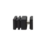CSDK160A, Square Singled-Side Knob for 1/4"~1/2" Glass — CSDK160A