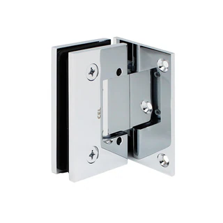 CGEN344, Adjustable Wall Mount Offset Back Plate Hinge for Frameless Shower Door — CGEN344