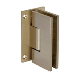 V1E037BBRZ,CRL Brushed Bronze Vienna 037 Series Wall Mount Full Back Plate Hinge — V1E037BBRZ