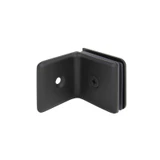 CBGC039 Fixed Panel Beveled, Wall / Ceiling Mount Clamp With Leg — CBGC039