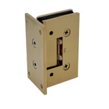 CV1E337, Adjustable Wall Mount Full Back Plate Hinge for Shower Door — CV1E337