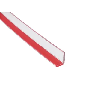 CSDTLT2, Translucent Vinyl 'L' Seal with Pre-Applied Tape — CSDTLT2