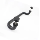 CM17412, Ø 1 X12"(CTC), Solid Aluminum Singled-Side Offset Pull Handles — CM17412-MB — Matte Black