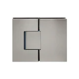 CEL180, Heavy Duty Adjustable Glass-to-Glass 180° with Cover Plate Hinge, For 3/8"~1/2" Glass — CEL180BN
