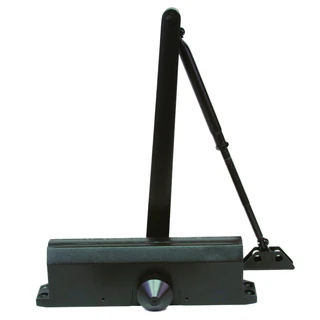 615-RWPA, PHOENIX GRADE 1 POWER ADJUSTABLE CLOSER W/ BACKCHECK & FULL COVER, — 615-RWPA-BLK — BLACK