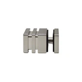 CSDK160A, Square Singled-Side Knob for 1/4"~1/2" Glass — CSDK160A