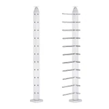 CSPC42, Square 42" Height Post for cable Ø2", (Post Only, Not include cable, Tensioner & Terminal) — CSPC42 — Brushed Stainless Steel — CORNER