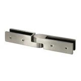 CY18, Square, Adjustable Railing/Fence Glass Clamp for 3/8″ or 1/2″ — CY18 — Brushed Stainless Steel