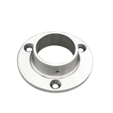 CFL-424, Round Flange Stainless Steel 316 for Ø 1 3/4" Diameter Round Handrail Tube — CFL-424 — Polished Stainless Steel