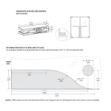 CPH10 Bottom Door Patch Fitting — CPH10 — Matte Black