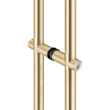 CLLP, Locking Ladder Pull, 304 tube in 1/16" thickness — CLLP84 — Brushed Gold — 84"