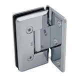 CC0L044, Wall Mount Offset Back Plate Shower Door Hinge — CC0L044