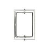 CMT, Round Tubing Mitered Corner Back to Back Pull Handle — CMT6X6