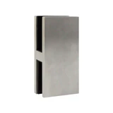 CGTGS180, 180° Railing Glass to Glass Clamp — CGTGS180-SSS — Brushed Stainless Steel