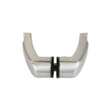 CLPOF， Offset Mount Mid-Post for Ladder Pulls (1 Set) — CLPOF — Brushed Stainless Steel