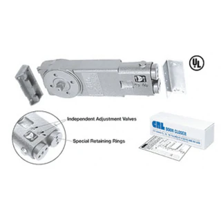 CRL7162, CRL Medium Duty 90º No Hold Open Overhead Concealed Closer Body Only — CRL7162 — CRL7162