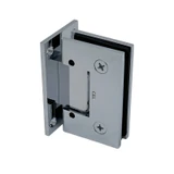 CGEN337, Shower Door WALL Mount Full Back Plate -Adjustable — CGEN337